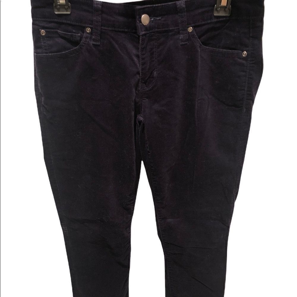 Gap 1969 Dark Navy Velvet/Velour Women’s Jeans